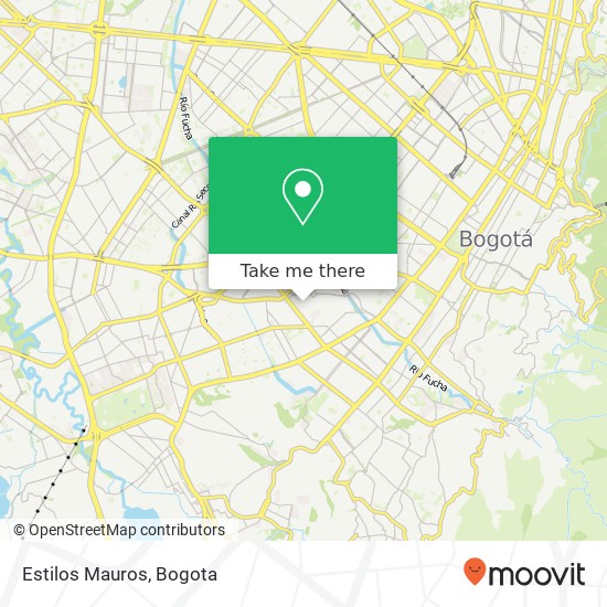 Estilos Mauros map