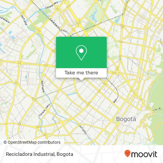 Mapa de Recicladora Industrial