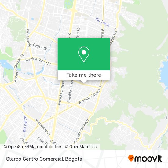 Starco Centro Comercial map