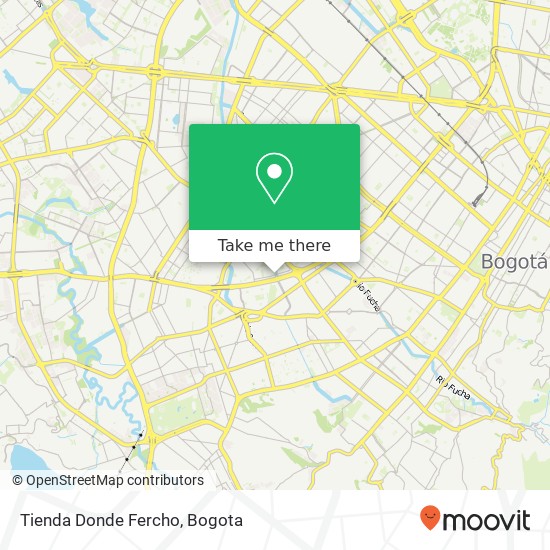 Tienda Donde Fercho map