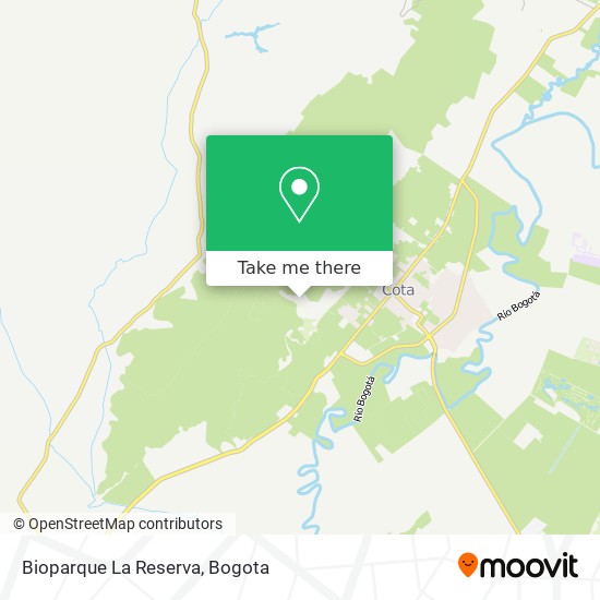 Bioparque La Reserva map