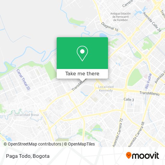 Paga Todo map