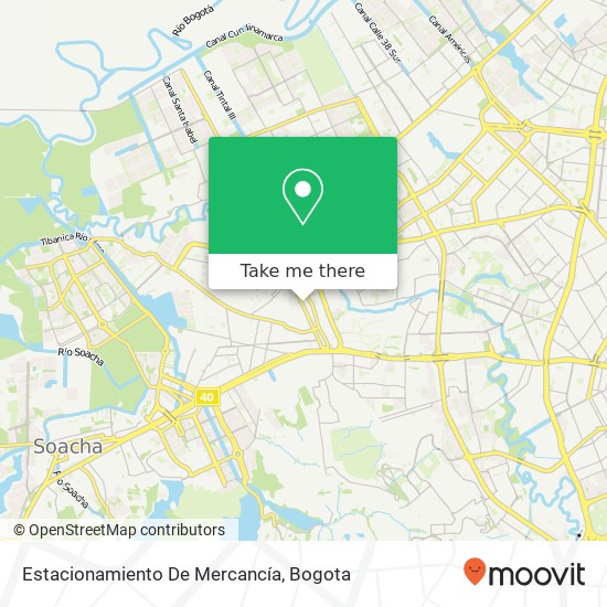 Estacionamiento De Mercancía map