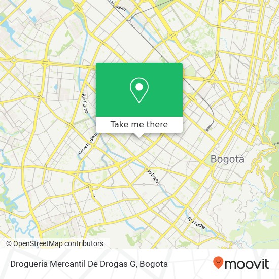 Drogueria Mercantil De Drogas G map