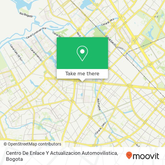 Centro De Enlace Y Actualizacion Automovilistica map