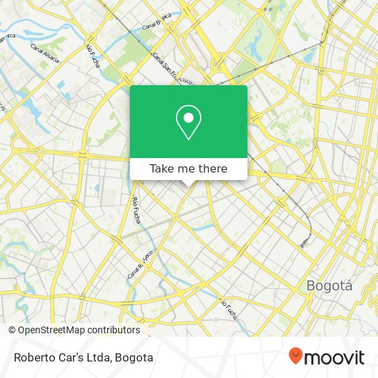 Mapa de Roberto Car's Ltda