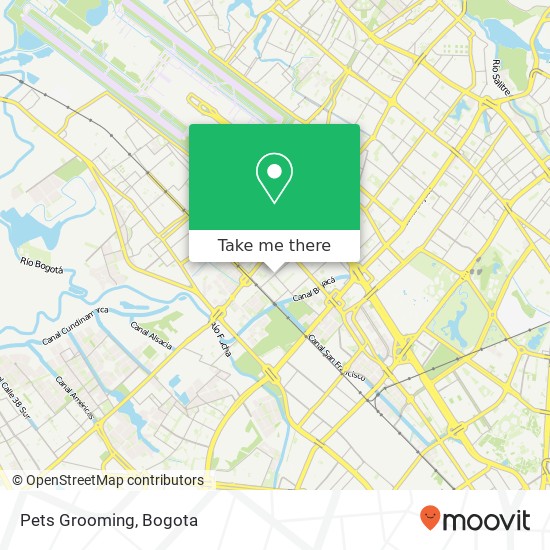 Pets Grooming map