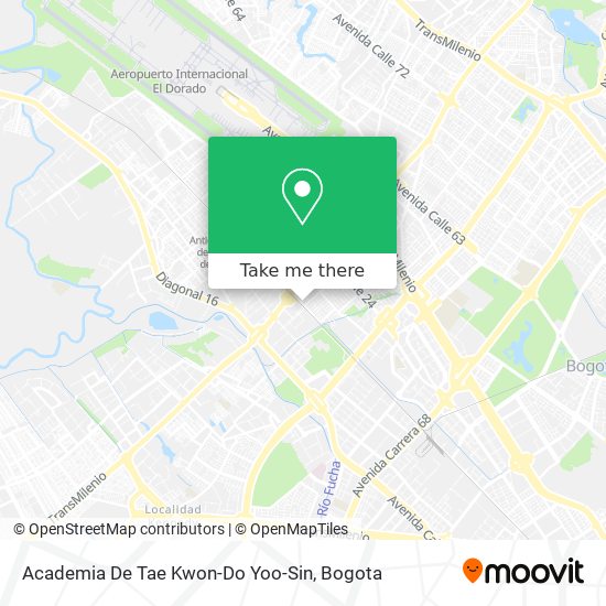 Academia De Tae Kwon-Do Yoo-Sin map