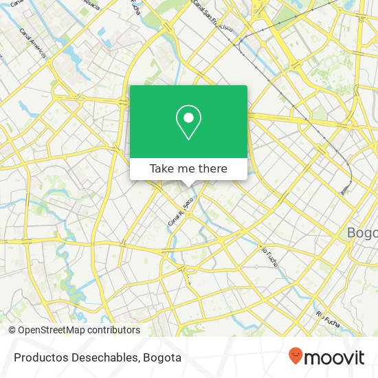 Productos Desechables map