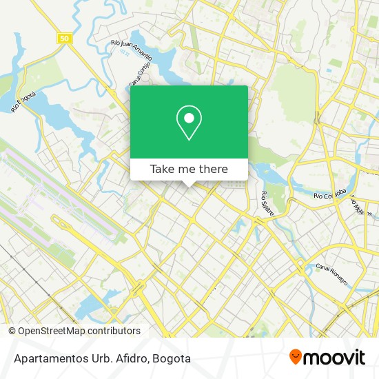 Apartamentos Urb. Afidro map