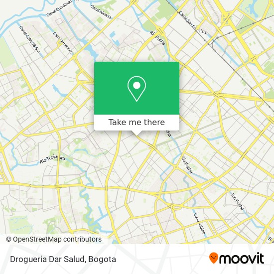 Drogueria Dar Salud map