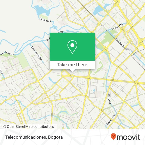 Telecomunicaciones map