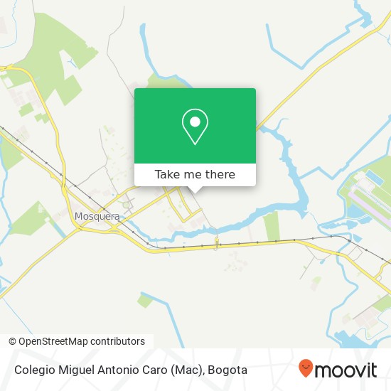 Mapa de Colegio Miguel Antonio Caro (Mac)