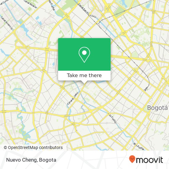 Nuevo Cheng map