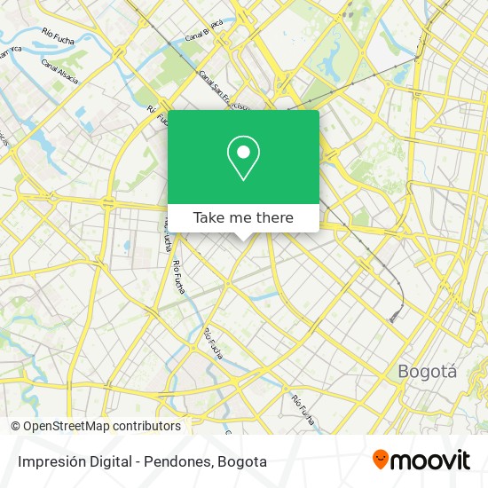 Mapa de Impresión Digital - Pendones