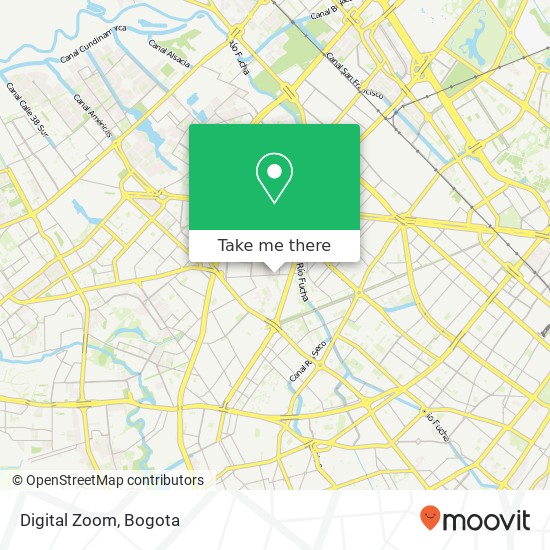 Digital Zoom map
