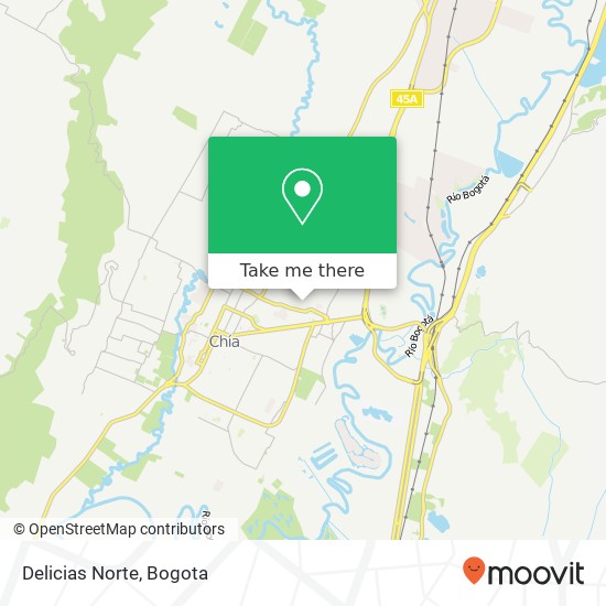 Delicias Norte map