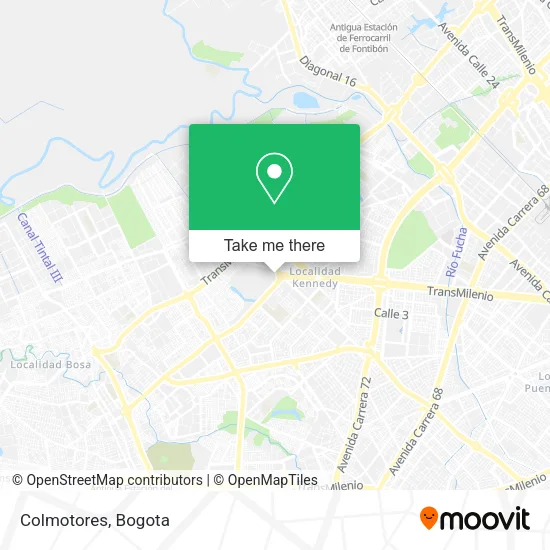 Colmotores map