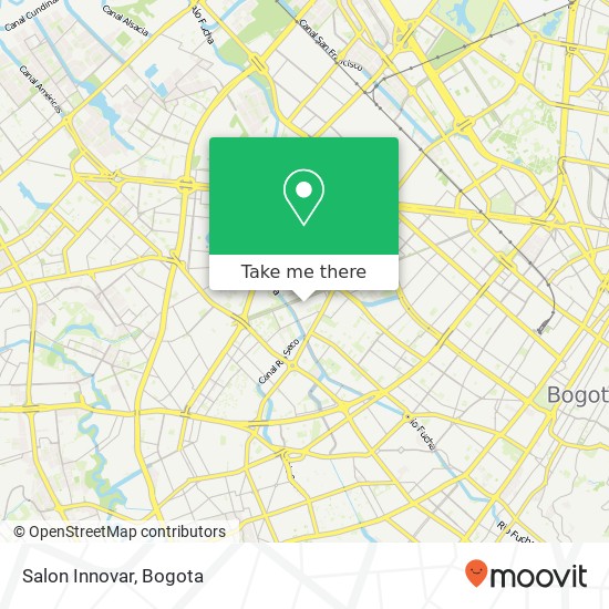 Salon Innovar map