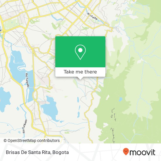 Brisas De Santa Rita map