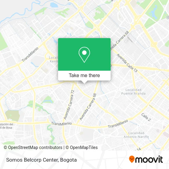 Mapa de Somos Belcorp Center