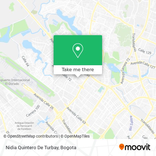 Mapa de Nidia Quintero De Turbay