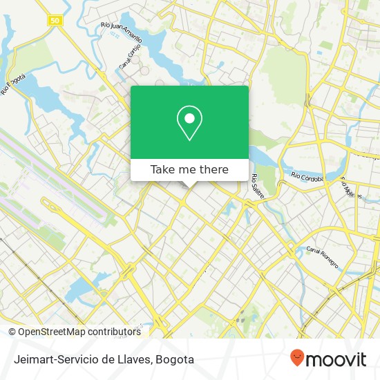 Jeimart-Servicio de Llaves map