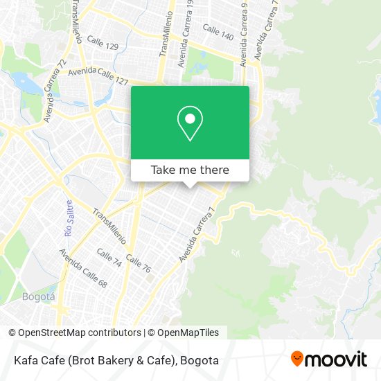 Kafa Cafe (Brot Bakery & Cafe) map