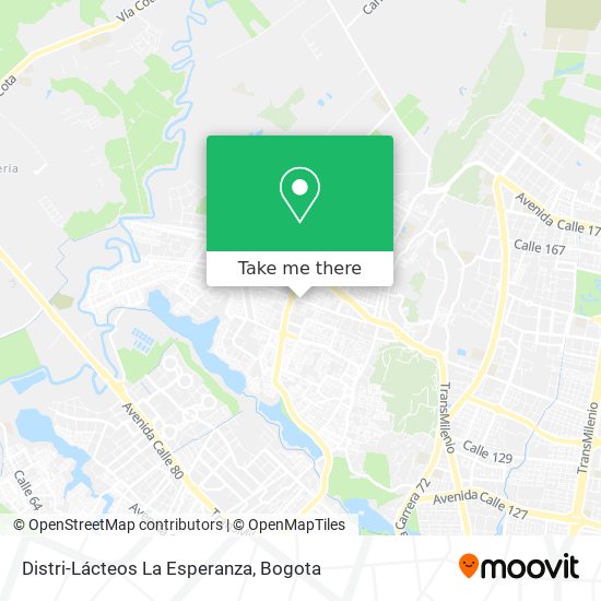 Distri-Lácteos La Esperanza map
