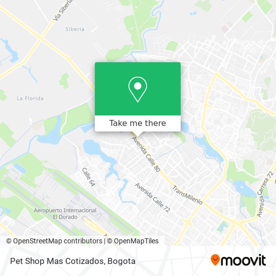 Pet Shop Mas Cotizados map