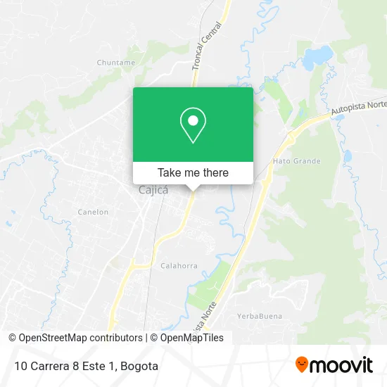 10 Carrera 8 Este 1 map