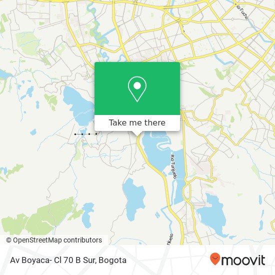 Av Boyaca- Cl 70 B Sur map