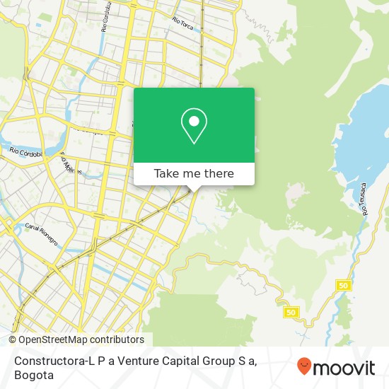Constructora-L P a Venture Capital Group S a map