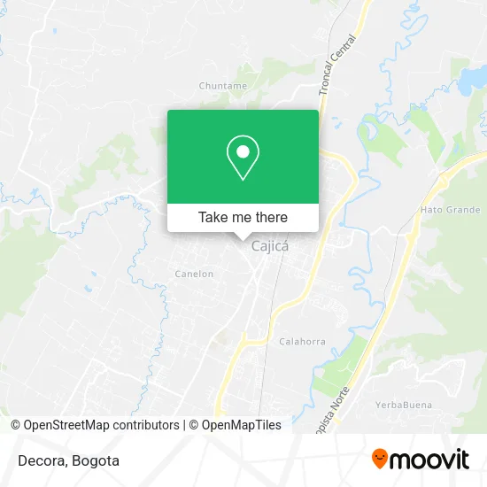 Decora map