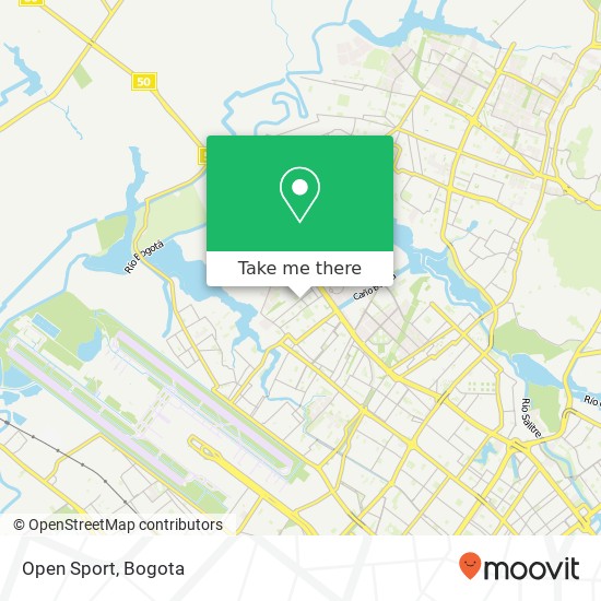 Open Sport map