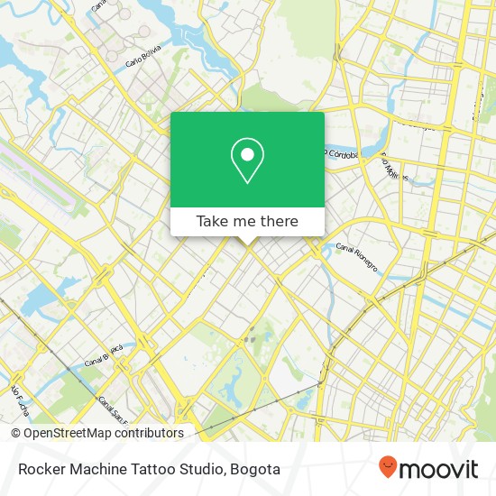 Mapa de Rocker Machine Tattoo Studio
