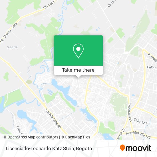 Licenciado-Leonardo Katz Stein map