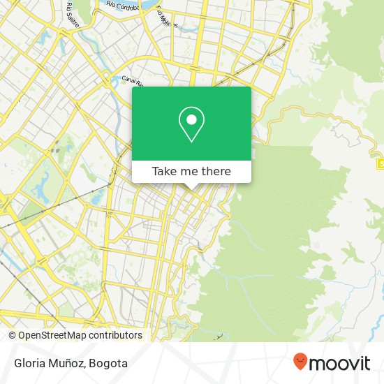 Gloria Muñoz map