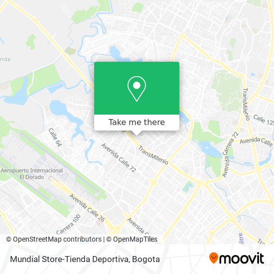 Mundial Store-Tienda Deportiva map