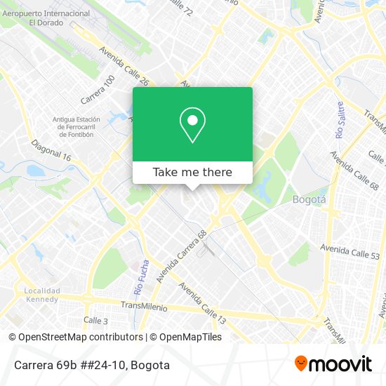 Mapa de Carrera 69b ##24-10