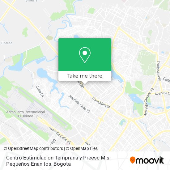 Centro Estimulacion Temprana y Preesc Mis Pequeños Enanitos map