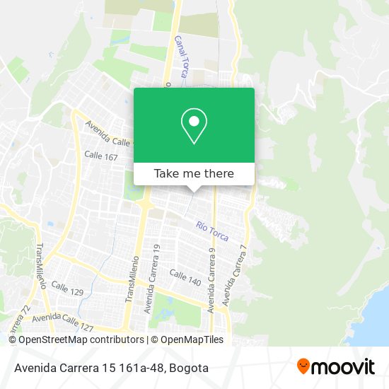 Avenida Carrera 15 161a-48 map