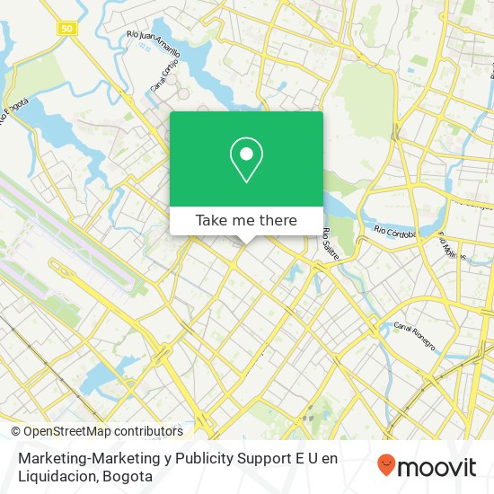 Marketing-Marketing y Publicity Support E U en Liquidacion map