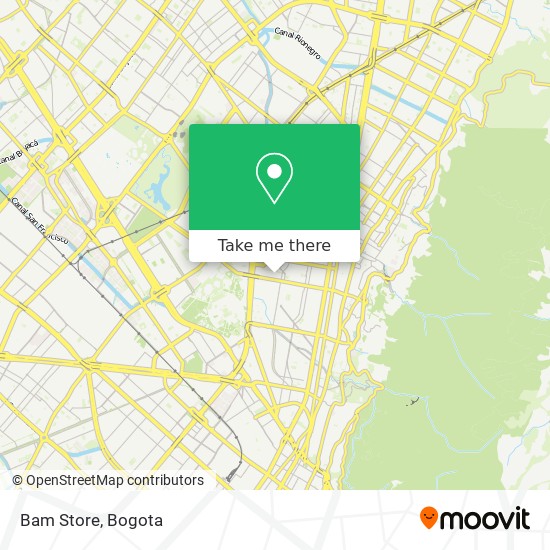 Bam Store map