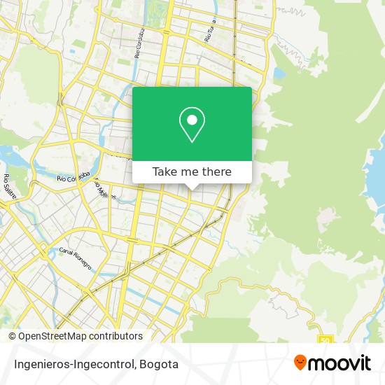 Ingenieros-Ingecontrol map