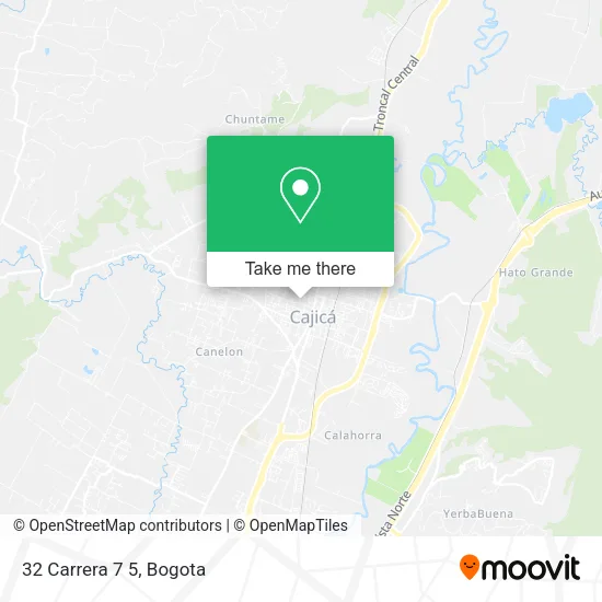 32 Carrera 7 5 map