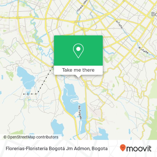 Florerias-Floristería Bogotá Jm Admon map