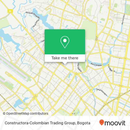 Constructora-Colombian Trading Group map
