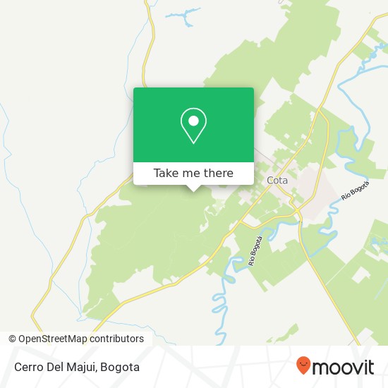 Cerro Del Majui map