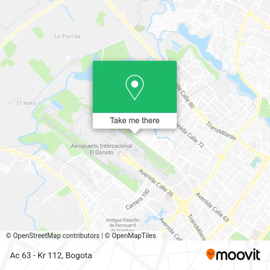 Mapa de Ac 63 - Kr 112